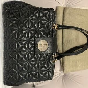 Kaye Spade black quilted bag